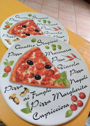 2 piatti pizza, marke: Quadri foglio, zustand: Neu, 5,00 €, 5,95 € inklusive Vinted-Käuferschutz