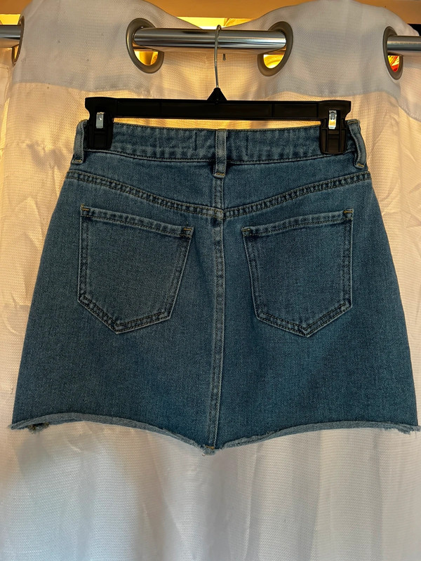 pacsun jean skirt 2