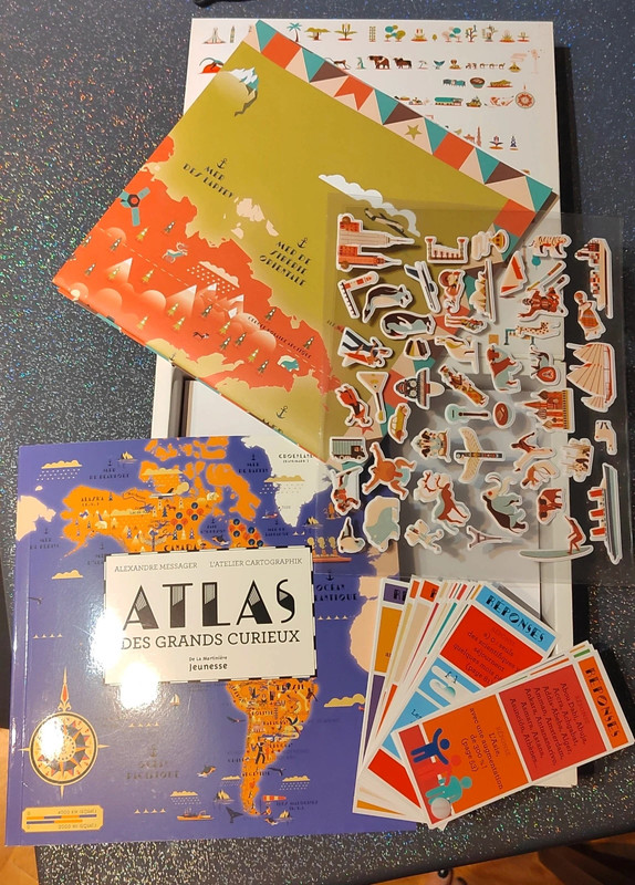 Coffret Atlas des grands curieux 3