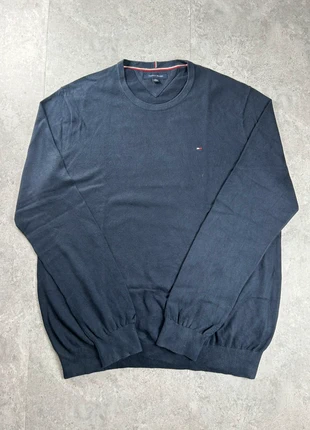 190. Pull épais hiver col rond crewneck tommy hilfiger | Bleu marine | Taille XL, marque: Tommy Hilfiger, état: Bon état, taille: XL, 16,00 €, 17,50 € Protection acheteurs (Pro) incluse