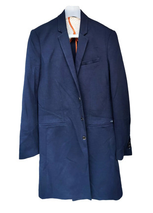 River Island Classic Navy Long Coat, marque: River Island, état: Très bon état, taille: M, 18,00 €, 19,60 € Protection acheteurs incluse