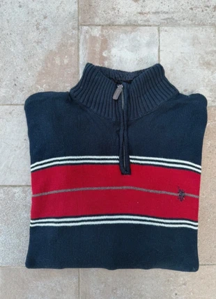 Maglione avec zip us polo assn, brand: U.S. Polo Assn., condition: Very good, size: M, €13.00, €14.35 includes Buyer Protection