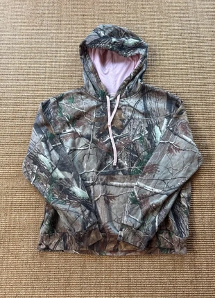 Sweat Hoodie à capuche camouflage Realtree doublé rose 18A-S femme #1151, merk: Realtree, staat: Heel goed, maat: S / 36 / 8, € 25,00, € 26,95 inclusief Kopersbescherming Pro