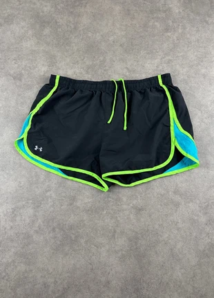 Short de sport noir Under Armour doublé taille L femme 12 uk 40 eu running - SHO0533, merk: Under Armour, staat: Goed, maat: L / 40 / 12, € 5,00, € 5,95 inclusief Kopersbescherming Pro