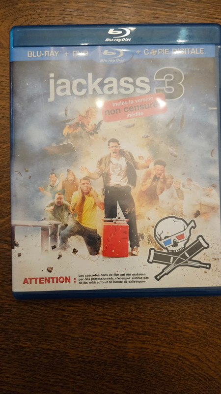 Jackass 3 en blu ray 1