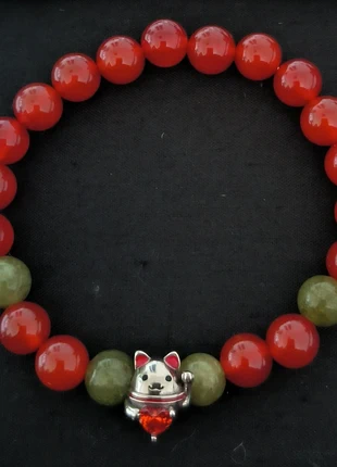 Bracelet Maneki Neko, marca: Cr&a de Rose, estado: Novo sem etiquetas, €25.00, €26.95 inclui Proteção do Comprador