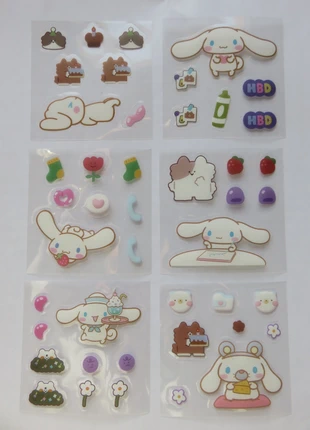 6 feuilles de stickers Cinnamoroll - Sanrio, marke: Sanrio, zustand: Sehr gut, 2,00 €, 2,80 € inklusive Vinted-Käuferschutz