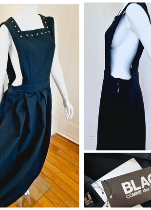 Comme des Garcons Suspenders Black Oversize Pleated Man Small Medium Large Vintage Outfit New Dress, marca: Comme des Garçons, estado: Nuevo con etiquetas, tamaño: M / 38 / 10, 350,00 €, 368,20 € Protección al comprador Pro incluida