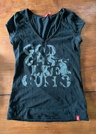 T shirt col en V, brand: EDC by Esprit, condition: Very good, size: S, €3.00, €3.85 includes Buyer Protection