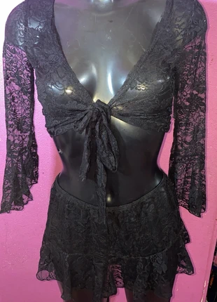 Ensemble sexy 2 pièces, marque: sans marque, état: Neuf avec étiquette, taille: L / 40 / 12, 10,00 €, 11,20 € Protection acheteurs incluse