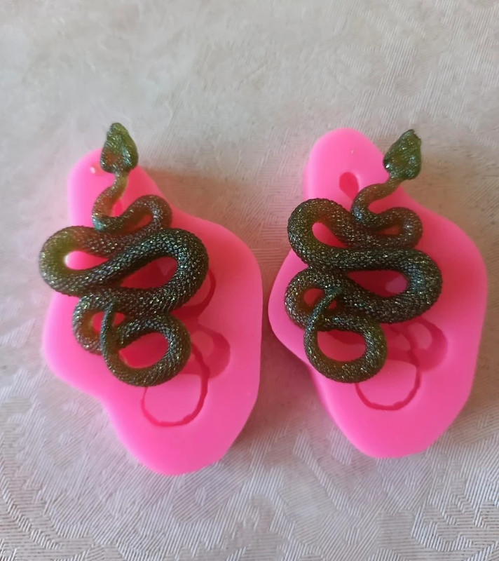 Un moule silicone serpent