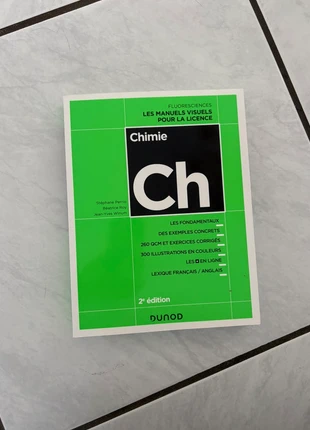 manuel visuel pour la licence chimie dunod 2eme édition, état: Très bon état, 18,00 €, 19,60 € Protection acheteurs incluse