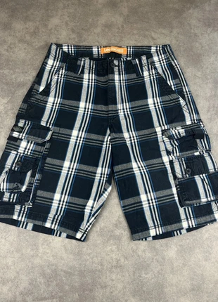 Short Cargo Lee à Carreaux Bleu Blanc Taille 29 US 39 FR, marca: Lee, estado: Muy bueno, tamaño: W29 | ES 38, 12,00 €, 13,30 € Protección al comprador Pro incluida