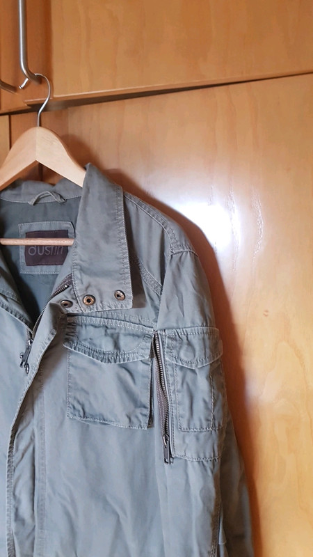 Parka entretiempo Dustin hombre verde militar Vinted