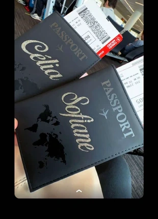Protège Passeport personnalisé prénom , brand: lscreations, condizioni: Nuovo con cartellino, €10.00, €11.20 include la Protezione acquisti