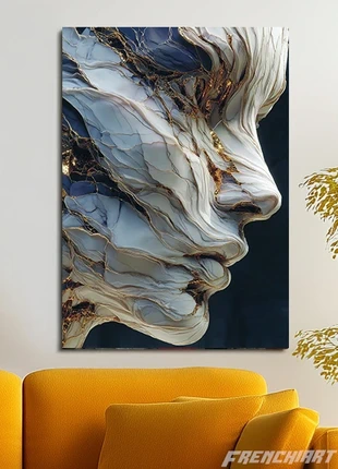 Poster métallique 30cm x 42cm Visage Femme Marbre Jeu Vidéo + aimant mural fourni., brand: VISAGE, condition: Very good, €29.00, €31.15 includes Buyer Protection Pro