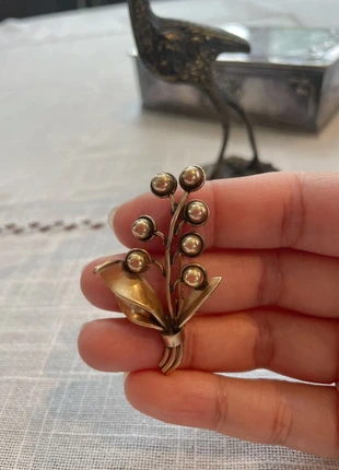 Broche ancienne 1960s en plaqué or., marke: ancien, zustand: Sehr gut, 40,00 €, 42,70 € inklusive Vinted-Käuferschutz