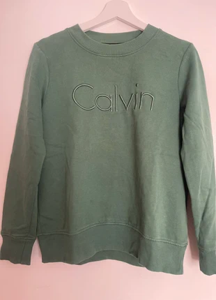 Groene trui van Calvin Klein, marque: Calvin Klein, état: Très bon état, taille: S, 10,00 €, 11,20 € Protection acheteurs incluse