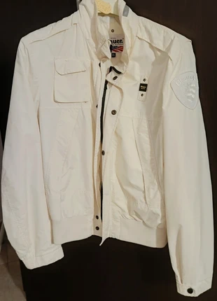 Giacchetto leggero primaverile della blauer,colore bianco, marke: Blauer, zustand: Gut, größe: XL, 30,00 €, 32,20 € inklusive Vinted-Käuferschutz