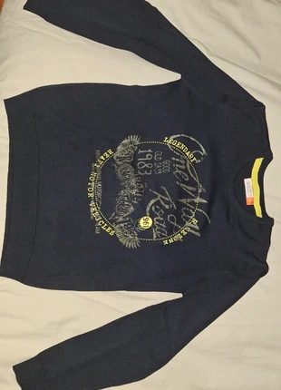 Maglioncino blu, marca: Huky paky, estado: Muy bueno, tamaño: 12 años / 152 cm, 6,00 €, 7,00 € Protección al comprador incluida