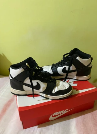 🖤🤍 Nike Dunk High Donna 39 – Iconiche “Panda”!, marca: Nike, estado: Bueno, tamaño: 39, 59,00 €, 62,65 € Protección al comprador incluida