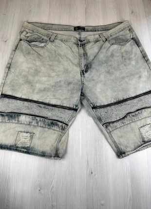 Short en Jeans Large Gris Hip Hop Taille 50 US 60 FR Y2K, marke: Vintage Dressing, zustand: Sehr gut, größe: 66 | W50, 12,00 €, 13,30 € beinhaltet Vinted-Käuferschutz Pro