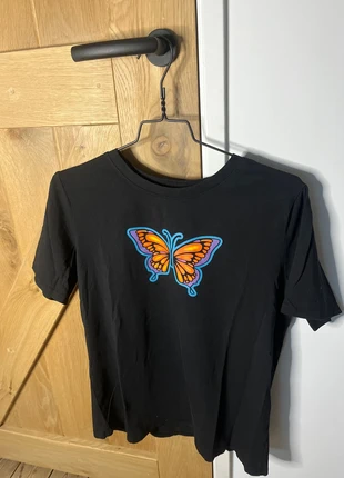 Zwart shirt, merk: Shein, staat: Heel goed, maat: M / 38 / 10, € 2,00, € 2,80 inclusief Kopersbescherming