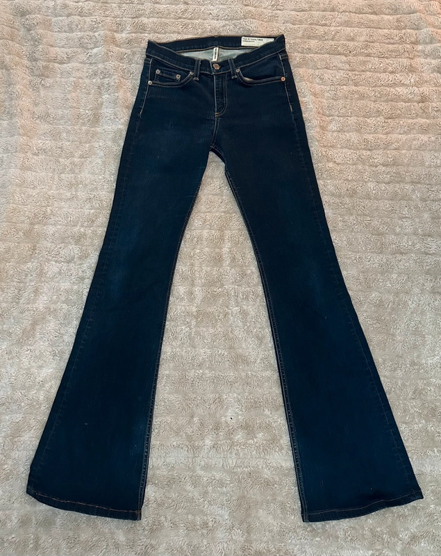 Rag & Bone High Rise Bell jeans Size 26 1