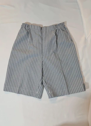 Short rayé bleu blanc femme T2 M – vintage – fabriqué en France – poches, marque: Vintage, état: Très bon état, taille: M / 38 / 10, 10,00 €, 11,20 € Protection acheteurs (Pro) incluse