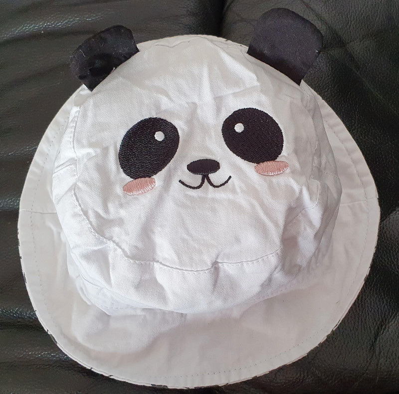 Bob / chapeau panda réversible mixte 0/3mois