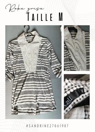 Robe grise 🌷 Taille M 🌷 K. Zell, marque: K.Zell, état: Très bon état, taille: M / 38 / 10, 4,00 €, 4,90 € Protection acheteurs incluse