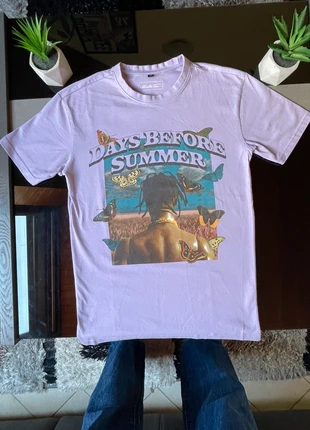 T-shirt violet Travis Scott, marca: Mister Tee, estado: Muy bueno, tamaño: XS, 4,00 €, 4,90 € Protección al comprador incluida