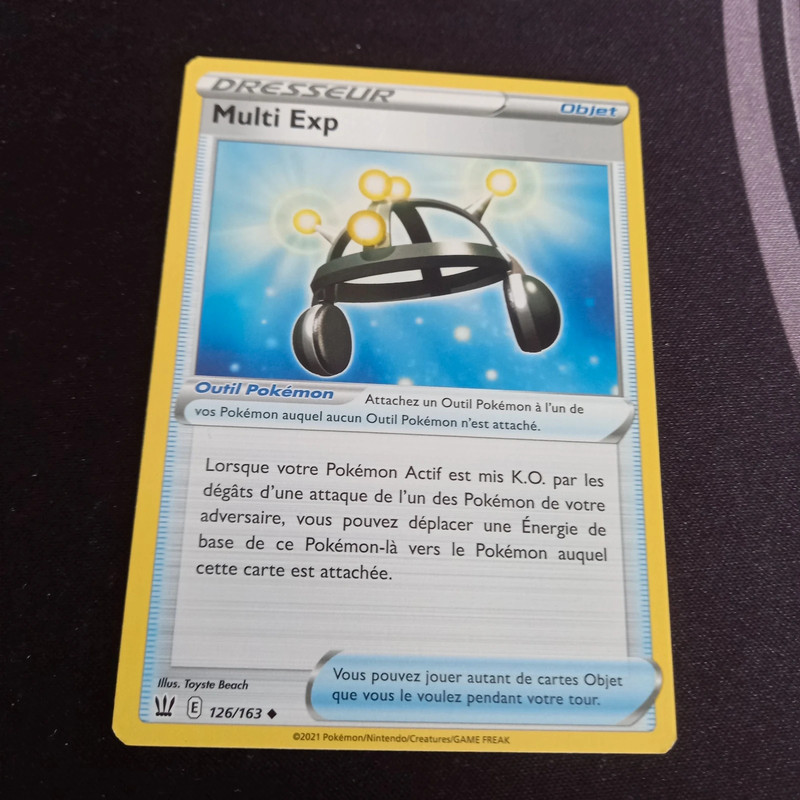 Carte pokemon multi exp 126/163 1