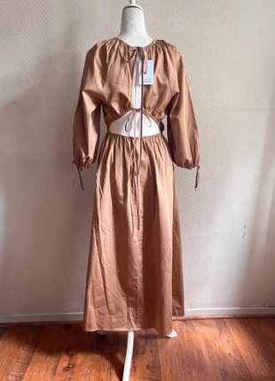NEW (129€) chic long dress & Other stories open and tie back fits S-M, marke: & Other Stories, zustand: Sehr gut, größe: S / 36 / 8, 48,00 €, 51,10 € beinhaltet Vinted-Käuferschutz Pro