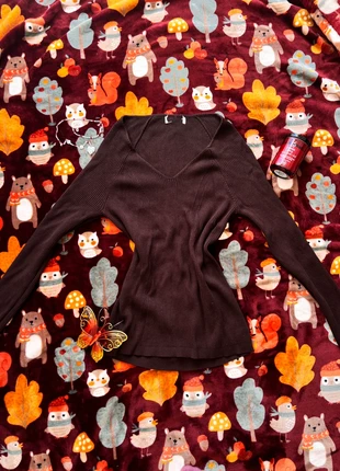 Brown knitted top S, brand: Source Unknown, condition: New without tags, size: S / 36 / 8, €6.80, €7.84 includes Buyer Protection