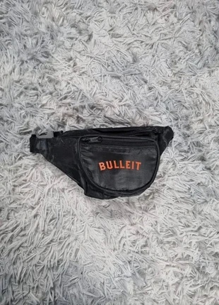 Banane noire Bulleit Nylon Logo Orange Vintage Années 2000, merk: Vintage Dressing, staat: Heel goed, € 11,00, € 12,25 inclusief Kopersbescherming Pro