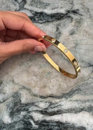 18k gold plated diamond cuff bangle, brand: GOLDEN, condition: New without tags, £12.00, £13.30 includes Buyer Protection