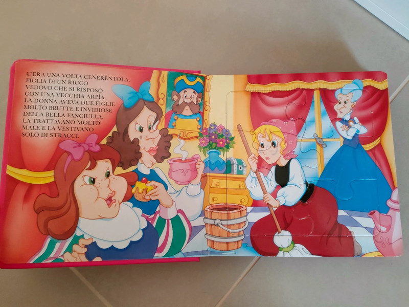 Cenerentola. Libro puzzle