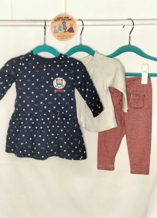 🍪 Ensemble fille 6 mois 🩷, marca: Sucre d'Orge, estado: Bueno, tamaño: 3-6 meses / 62 cm, 2,50 €, 3,33 € Protección al comprador Pro incluida