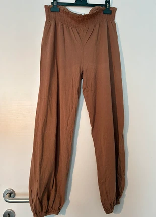 Pantaloni jogger marrone, merk: Jogger, staat: Goed, maat: L / 40 / 12, € 3,99, € 4,89 inclusief Kopersbescherming