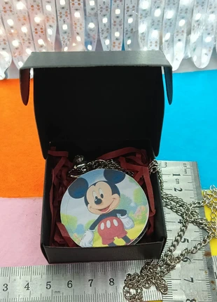 Montre à gousset Mickey Mouse, marke: Disney, zustand: Sehr gut, größe: 47 mm & größer, 5,00 €, 5,95 € beinhaltet Vinted-Käuferschutz Pro