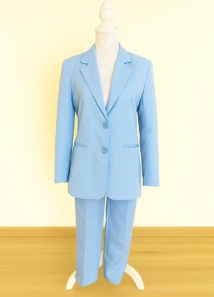 🩵 Costume pantalon bleu ciel – Élégance moderne 🩵, brand: Boutique Bohéme, condition: Very good, size: S / 36 / 8, €17.90, €19.50 includes Buyer Protection