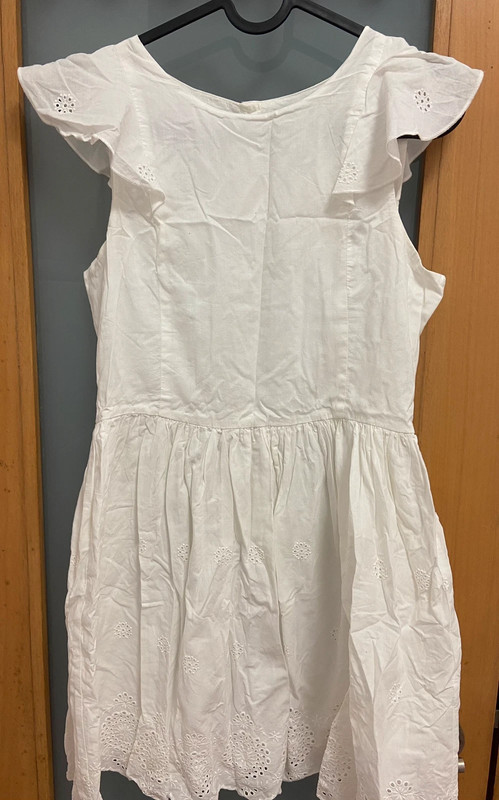 Vestido branco Benetton 1