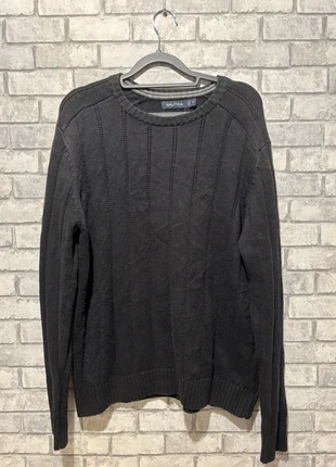 Nautica black knit sweater men - size M, merk: Nautica, staat: Heel goed, maat: M, € 5,00, € 5,95 inclusief Kopersbescherming