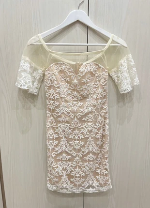 Abito in Tulle e Pizzo Missguided, marque: Missguided, état: Neuf sans étiquette, taille: XS / 34 / 6, 25,00 €, 26,95 € Protection acheteurs incluse