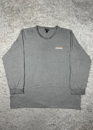 Ellesse Long Sleeve Tee – Grey Minimal Logo (XXL), brand: Ellesse, condizioni: Buone, taglia: XXL, €28.00, €30.10 include la Protezione acquisti