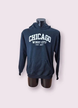 Hoodie à capuche USA - Chicago - Y2K - Taille L, merk: Vintage Dressing, staat: Heel goed, maat: L, € 12,00, € 13,30 inclusief Kopersbescherming