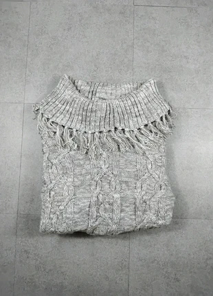 Pull - Torsadé - Gris - Col roulé  - Taille XL - 31, marque: Vintage Dressing, état: Très bon état, taille: XL / 42 / 14, 15,00 €, 16,45 € Protection acheteurs incluse