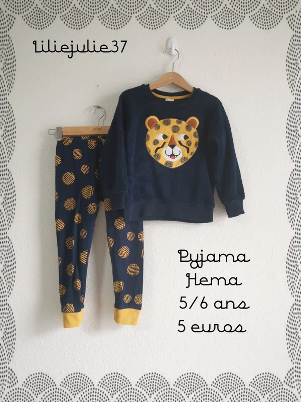 Pyjama Hema 5/6 ans
