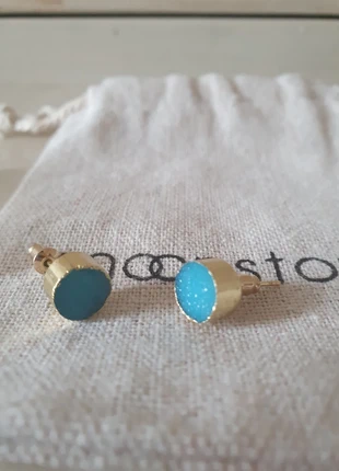 Boucle d'oreilles Moonstone pierre Drusy, brand: Moonstone, condition: New with tags, €10.00, €11.20 includes Buyer Protection